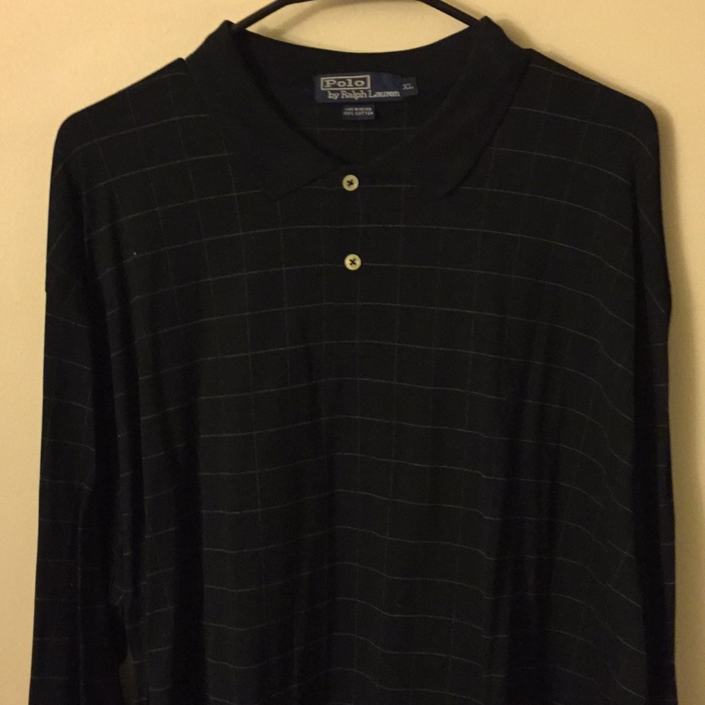 Polo pull over dress shirt